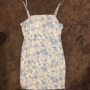 Mini floral dress